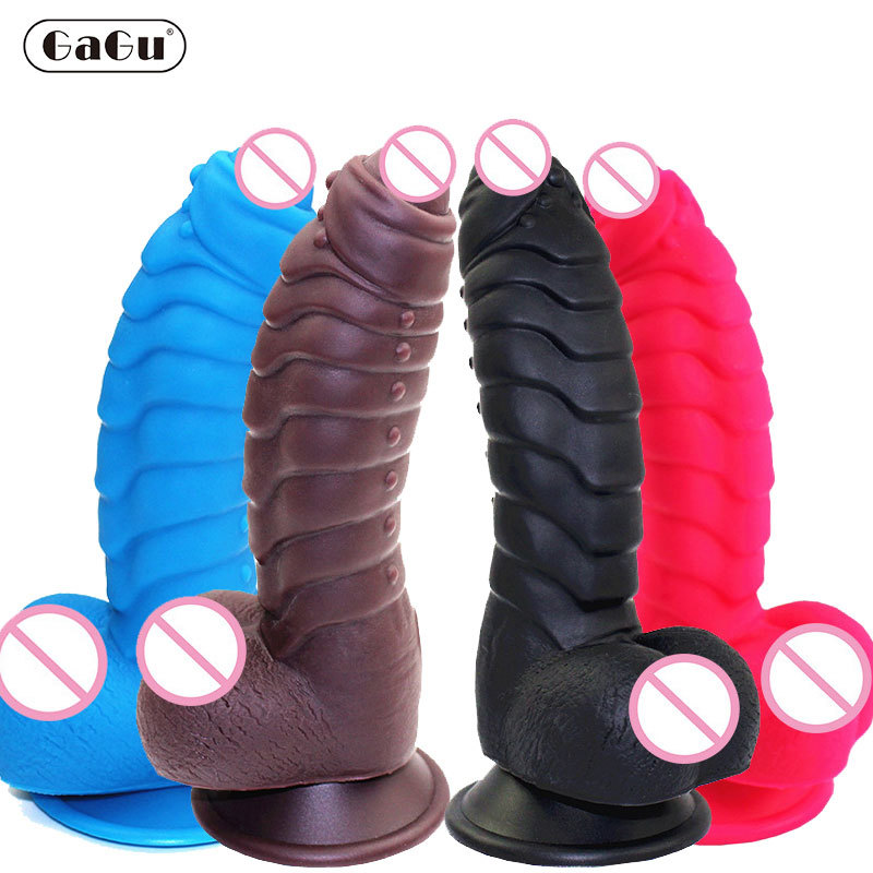 

GaGu Dildo Color Dinosaur Scales Penis With Suction Cup Dildo Female Adult Sex Toys Real Huge Cock Strapon Big Dick Sex Shop Y200422