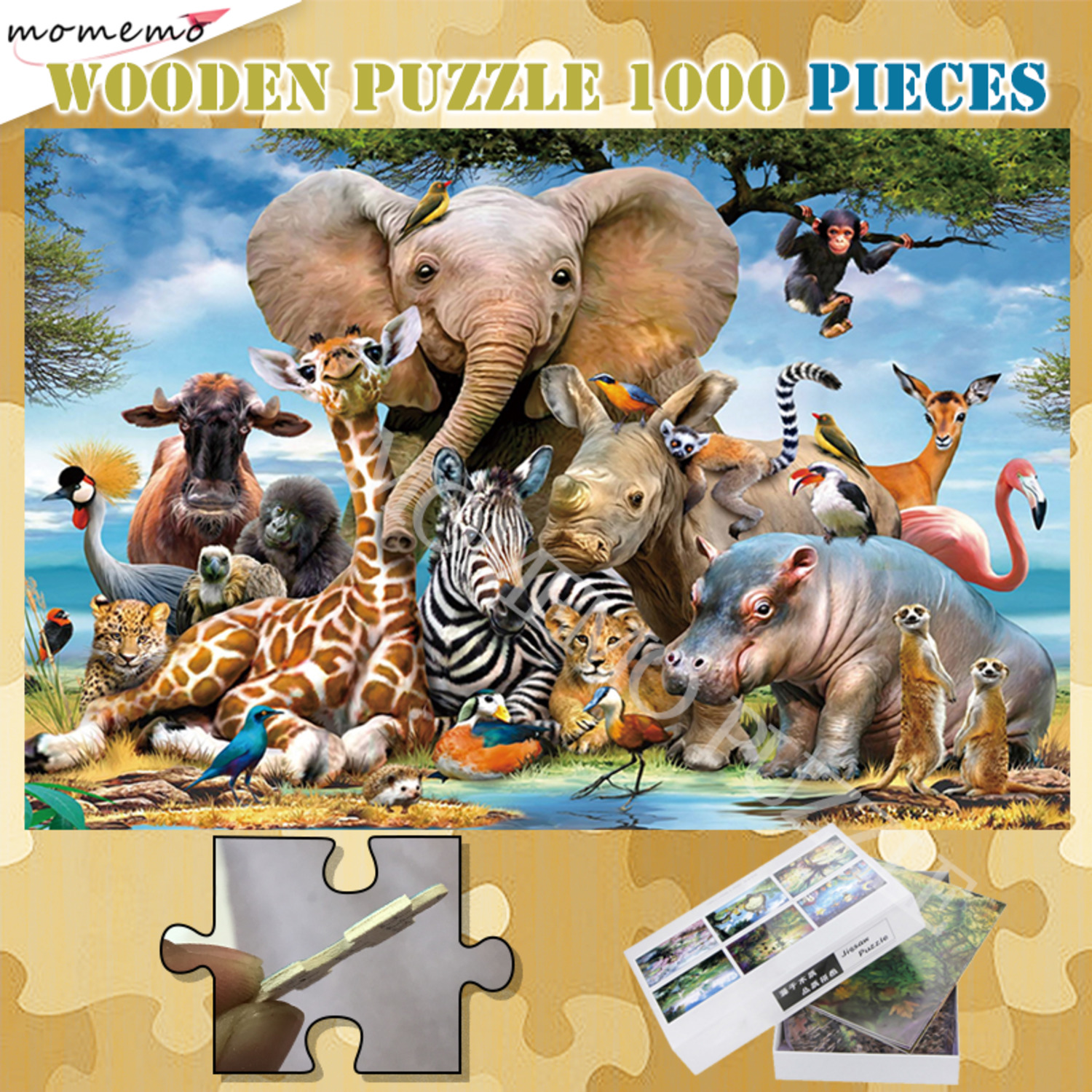 puzzles de animales para adultos