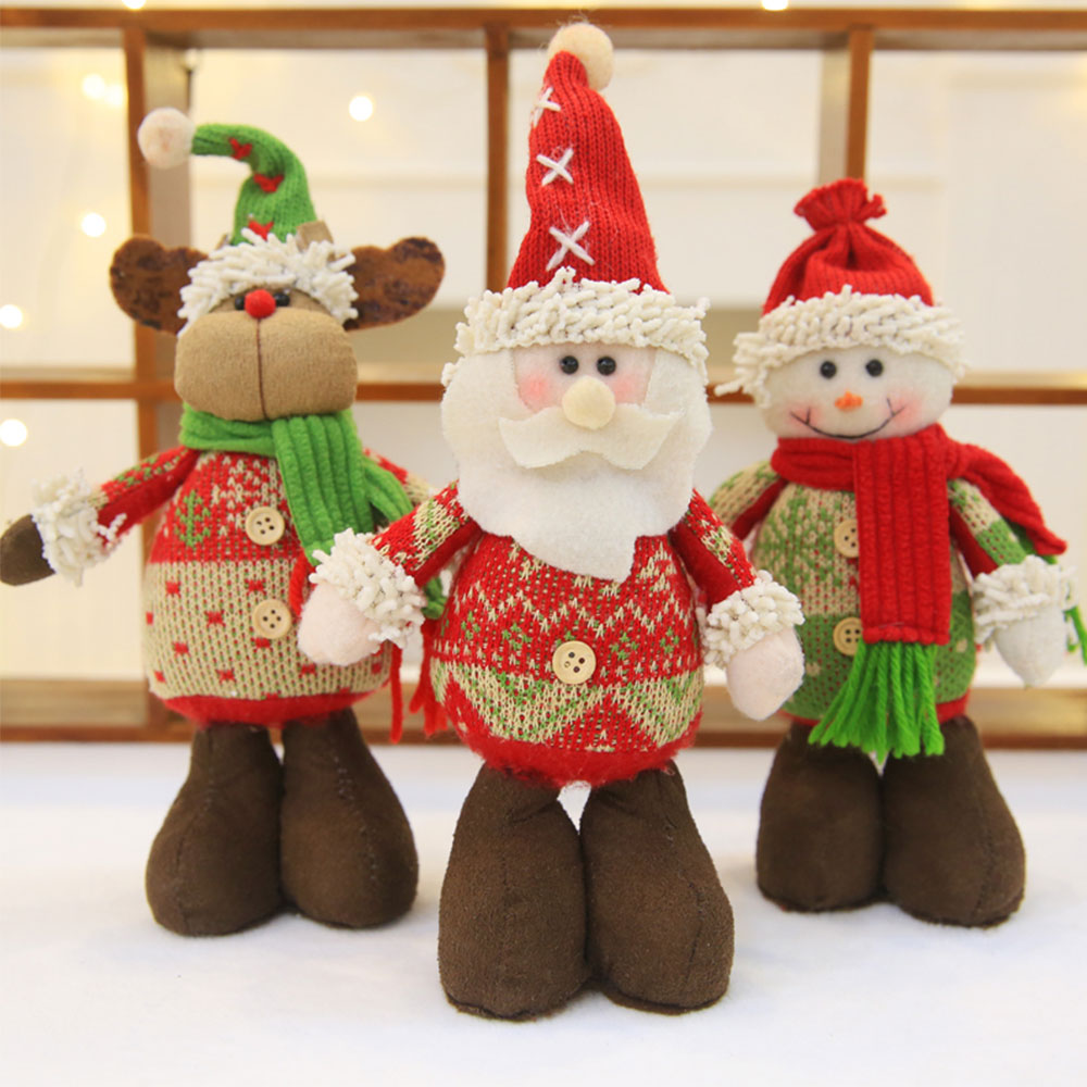 

Doll Christmas Decor Colorful Xmas Cotton Decoration Small Cute