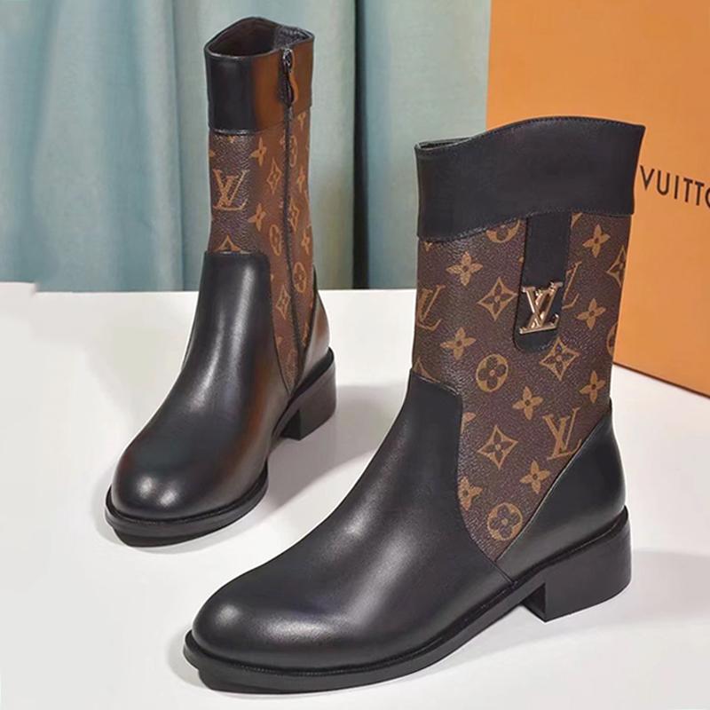 louis vuitton women's winter boots