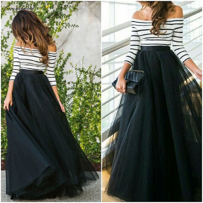 tulle skirt bridesmaid outfit