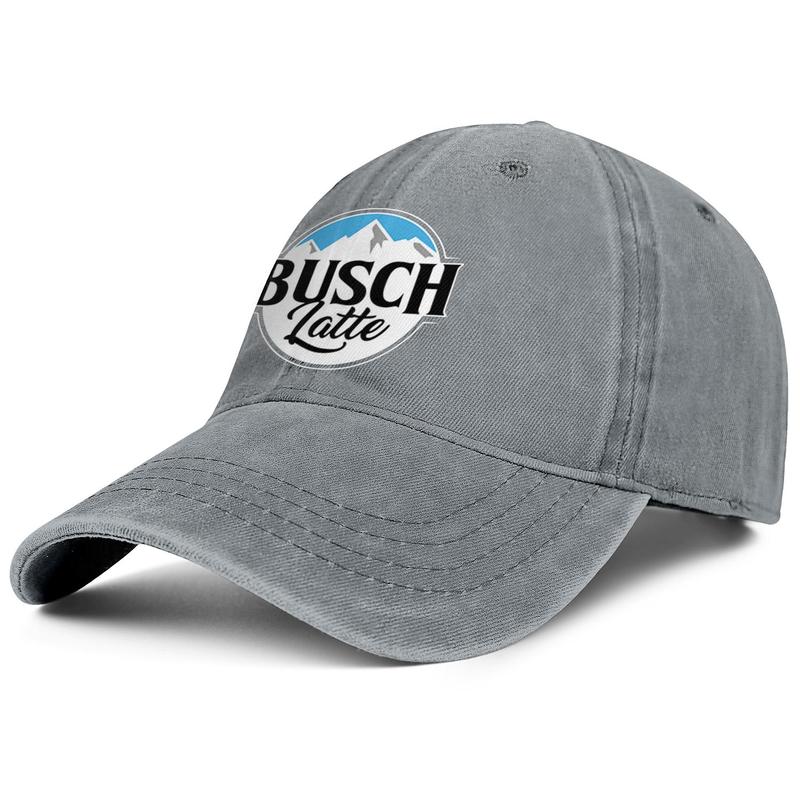 

Stylish Busch Light Latte Unisex Denim Baseball Cap Vintage Uniquel Hats beer light logo Logo In Case Of Accident My Blood Type Is Beer, Blue;gray