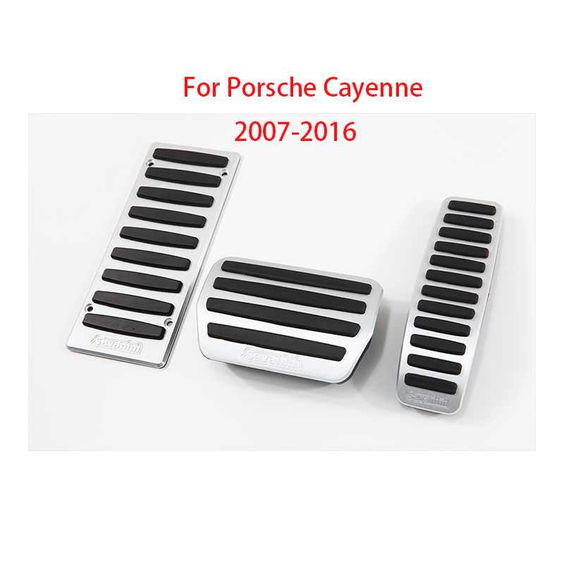 Couvercle de pédale pour Porsche Cayenne 2007 – 16, frein à gaz, boîtier de repose-pieds, sans perçage, style de voiture