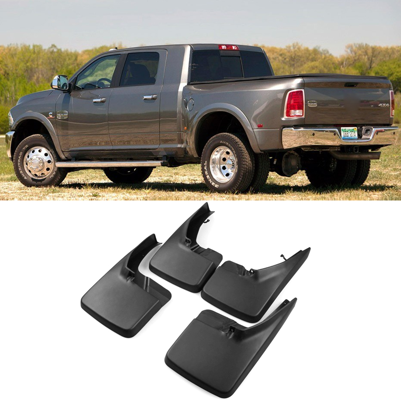 For Dodge Ram 1500 2500 3500 2009-2016 4PCS Brand New Splash Guar Mud Guards Mud Flaps Fender Car Styling Auto Accessories-image-469127393