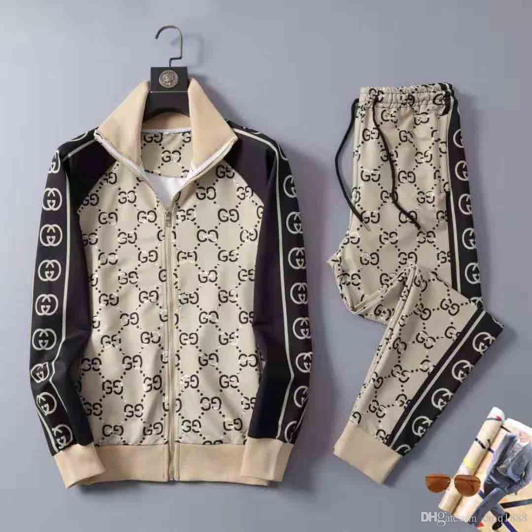 Vêtements de sport pour hommes et sweat-shirts Automne Hiver Jogger sport de Mens Suit Survêtement Survêtement Set Plus Size M-3XL