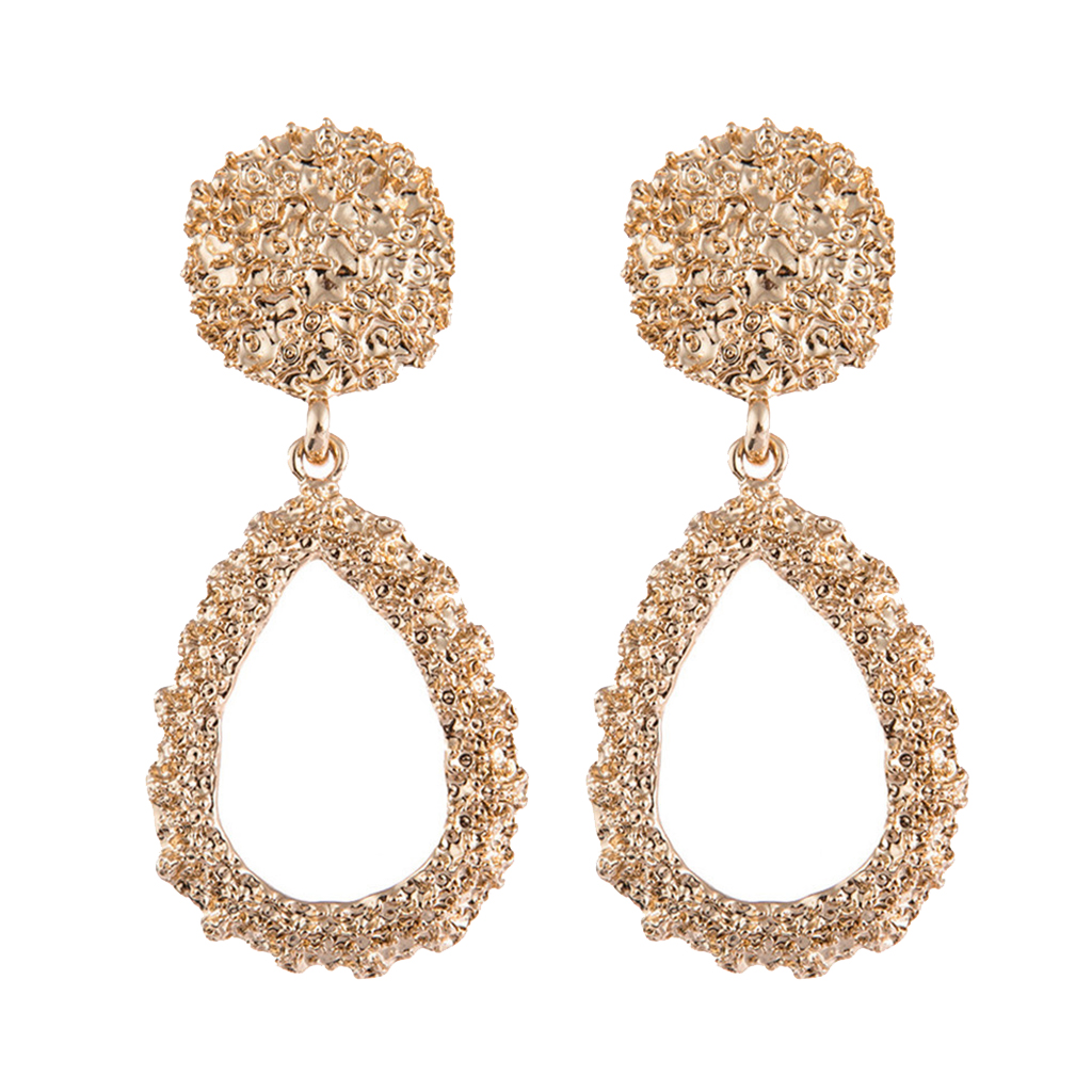 

Lady Teens Girls Large Dangle Water Drop Earrings Ear Studs Vintage Jewelry