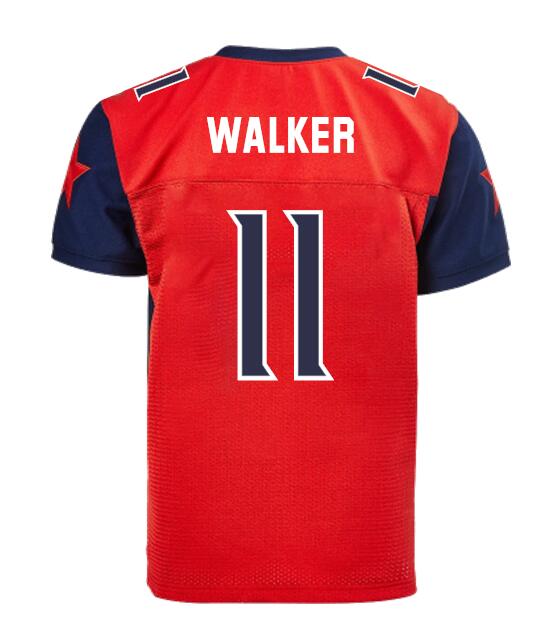 

CUSTOM Xfl teams XFL 2020 Houston Roughnecks #11 Phillip Walker College XFL Football Jersey size s-4XL or custom any name or number jersey, Black