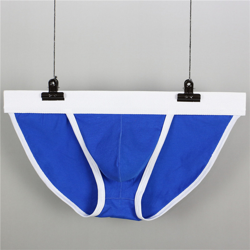 

Briefs Mens Bikini Gay Underwear Sexy Men String Bikini Briefs Cuecas Calzoncillos Hombre Slip Cotton Mens Male Panties, Black