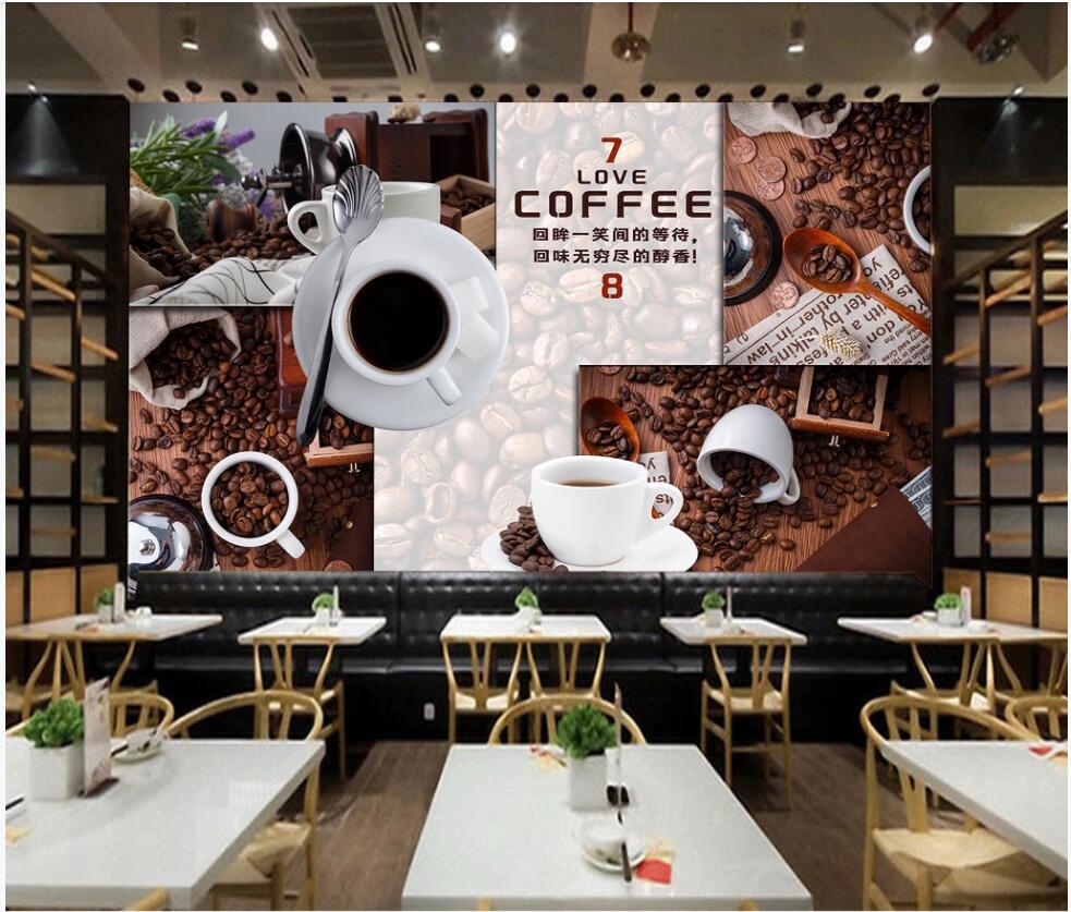 

3d wallpaper custom photo mural European style classic cafe tea restaurant afternoon tea tooling 3d wall murals wallpaper for walls 3 d, Non-woven