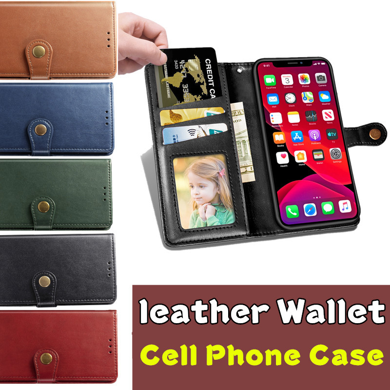 

For Iphone 11 PRO MAX Phone Case PU Leather Wallet Cases With Photo Frame Credit Card Slot Case For Iphone 11 XS MAX 6 7 8 Plus, Blue