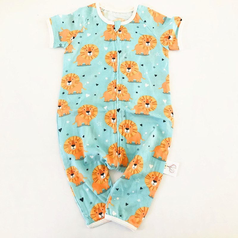 

0-5year Newborn Sleeveless Baby Sleeping Bag Cartoon Bear muslin Kids Warm Sleeping Bag children Kick Quilt toddle baby rompeer