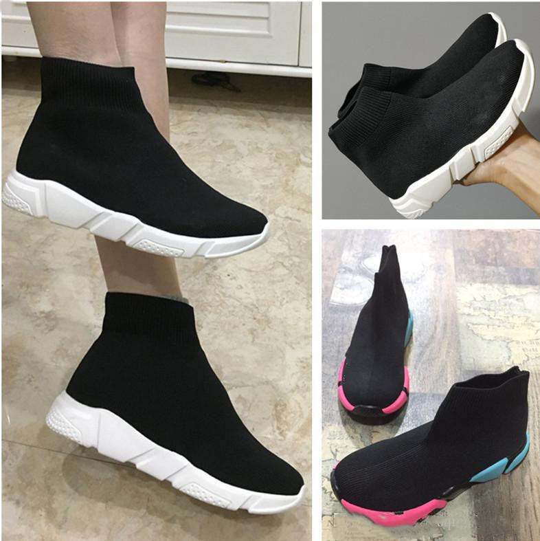 

Baby Shoes 2020 New Kids Sneakers Newest Hot Sale Children Sport Running Shoes High Quality Breathable Knitted Antiskid Leisure Socks Shoes, Pic 2