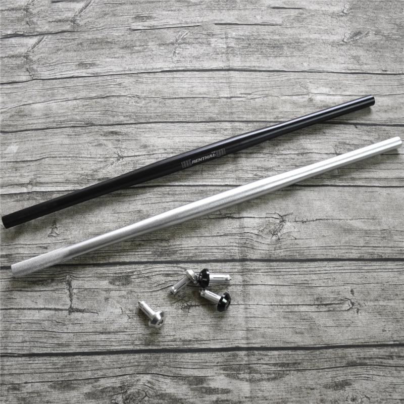 

28mm Renthal Motorcycle Handlebar Fat Bar 1-1/8" Pit Bike Universal Motocross Handle Bar For Cafe Racer GSR 750 Ninja 650