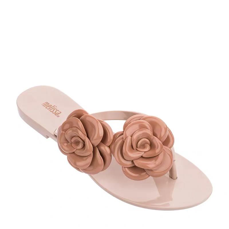 melissa flower flip flops