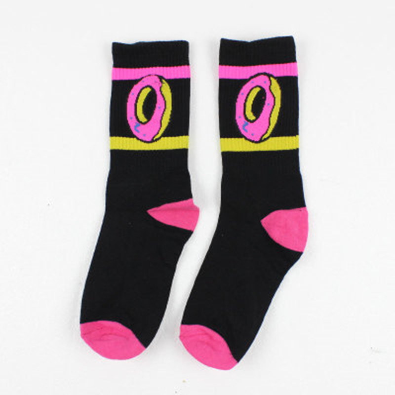 

Lovers Stockings Hip Hop Skateboard Odd Future Donut Ofwgkta Men's Underwear Meias Tyler The Creator Sock Female Free Size 4 Color, White