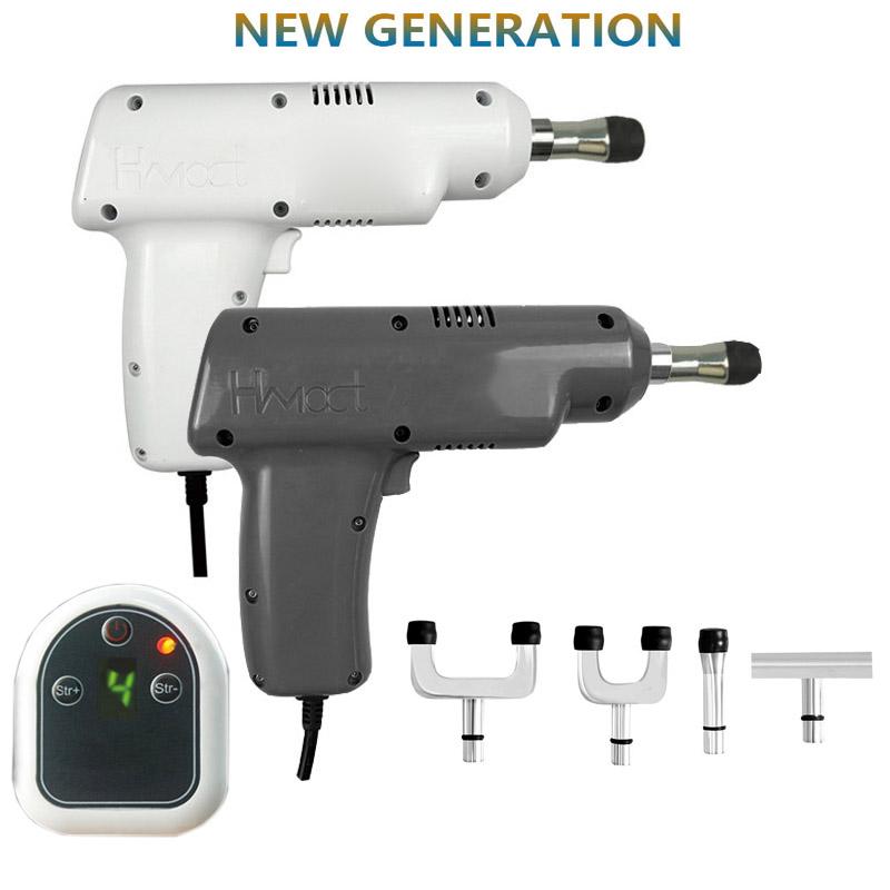 

Fashion 4 Heads Massager Adjustable Chiropractic Adjusting Instrument Intensity Body Therapy Electric Correction Gun Activator Cervical