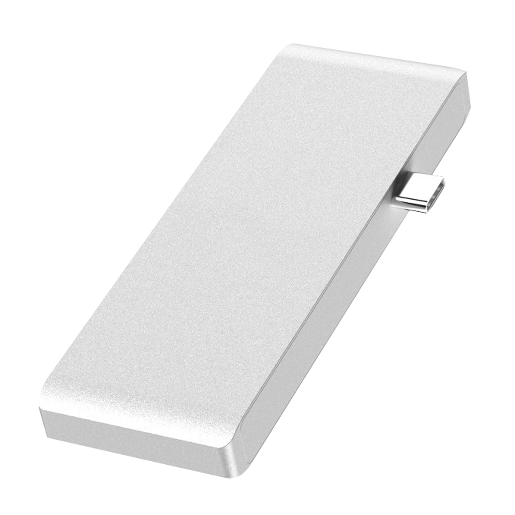 

5 in 1 usb c hub usb type c adapter sd/tf dock usb 3.0 ports converter