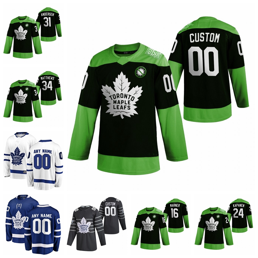 Toronto Maple Leafs Jerseys Tyson Barrie Jersey Cody Ceci Travis Dermott Justin Holl Martin Marincin 2020 Hockey Fight nCoV Custom Stitched