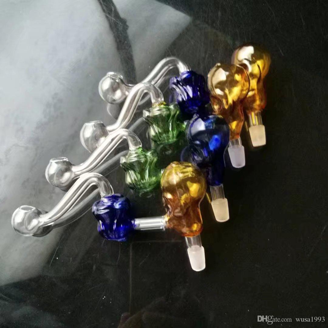 

Bones rose s boiled pot , Wholesale Glass Bongs Accessories, Glass Water Pipe Smoking, Free Shipping