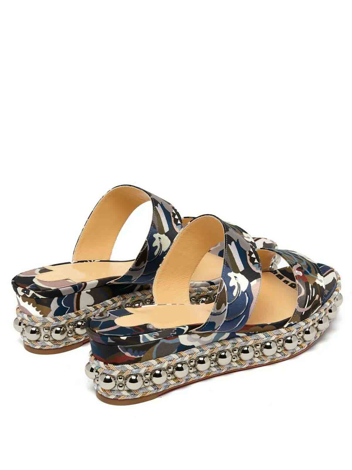 

Summer women Camouflage 60MM Sandals Red Bottom shoes Gladiator Sandals Gladiator party ladies wedding bridal Sandalias New Style With Box, As pictures show