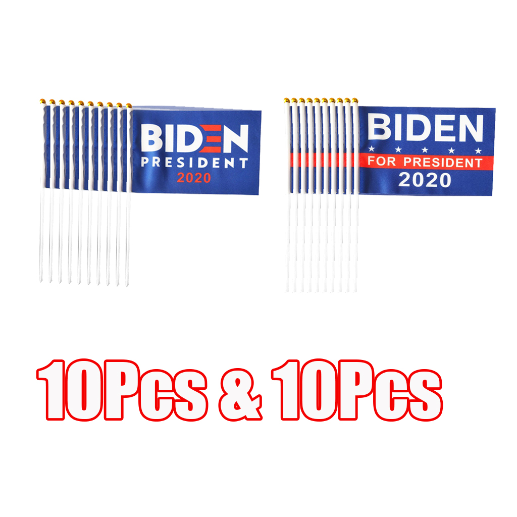 

set of 20 joe biden 2020 elect flags banners yard flags home car decor flags