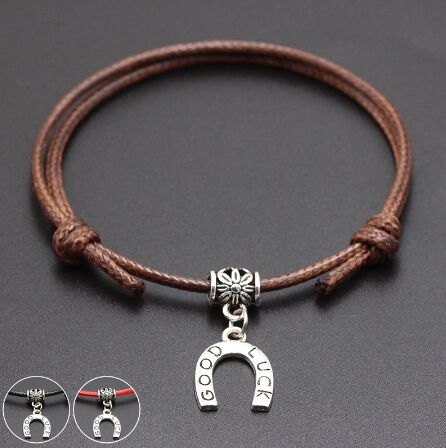 

hot 50pcs/lot red String Good Luck charms Lucky Red Cord Adjustable Bracelets new Gift DI