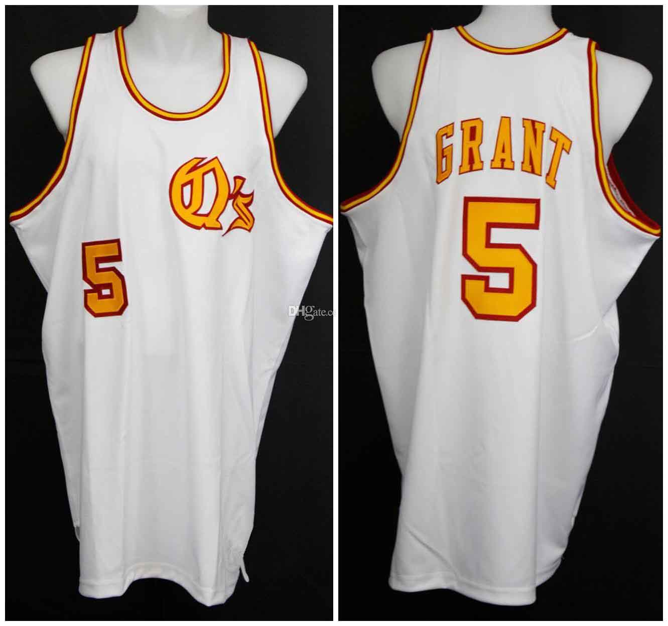 

1973-74 Travis Grant #5 San Diego Conquistadors Retro Basketball Jersey Men's Stitched Custom Any Number Name Jerseys, Black;red