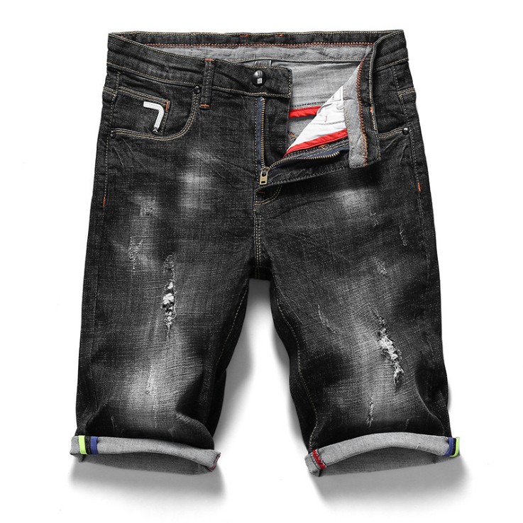 bermudas denim hombre