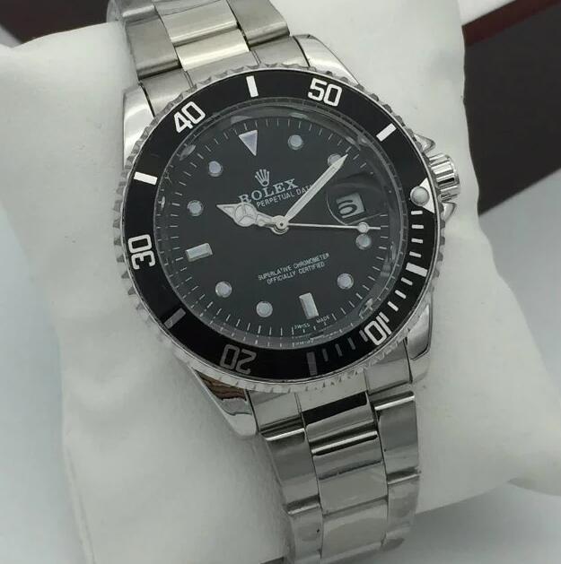 

Luxury WATCHES Box Black Ceramic Bezel Dial 116610 16610 Stainless Steel Bracelet Automatic Mens Men's Watch Watches Man Wristwatch, Gold
