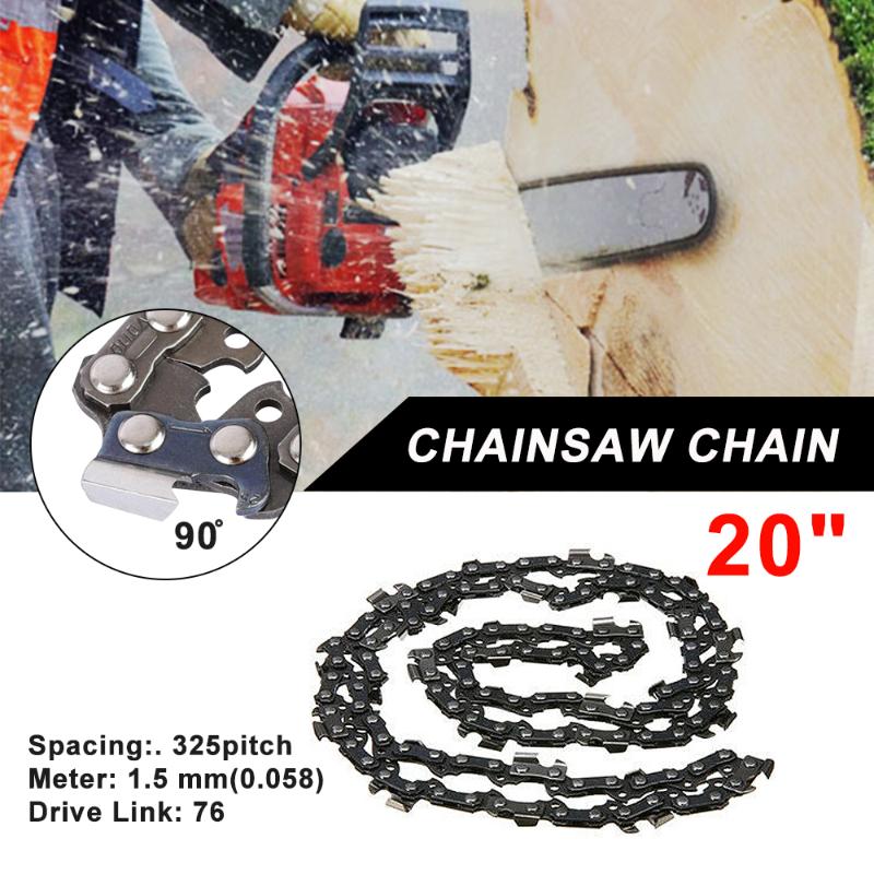 

20inch 76 Drive Links Chainsaw Saw Chain Parts Tool chainsaw blade New