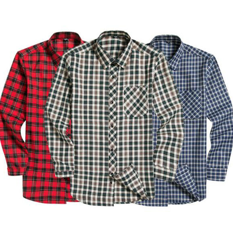 

Men Fashion Plaid Printed Casual Shirts Camids,Breathable Comfortable Pure Cotton Grind High Quality Slim Fit Cloth Shirts, Black