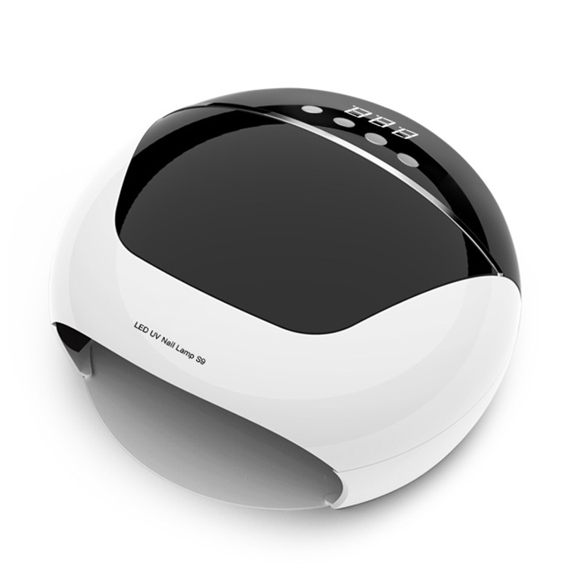 

110W Nail Dryer Lamp 33 Leds 10s/30s/60s/99s Large Power Uv Led Nail Lamp For Manicure, Black