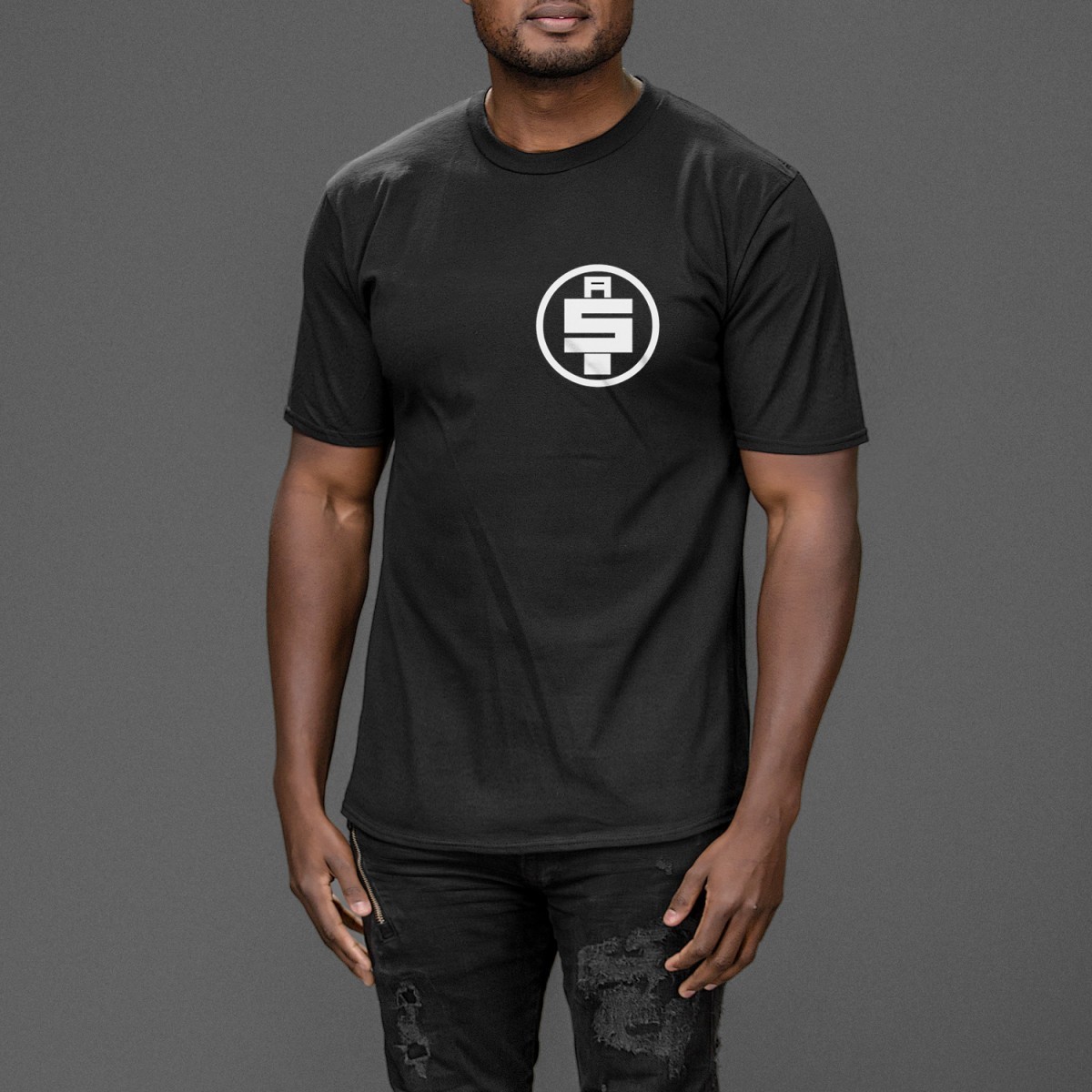 Cool Fashion K adiós Bolsillo Impreso De Moda Unisex Negro Camiseta Regalo Ideal