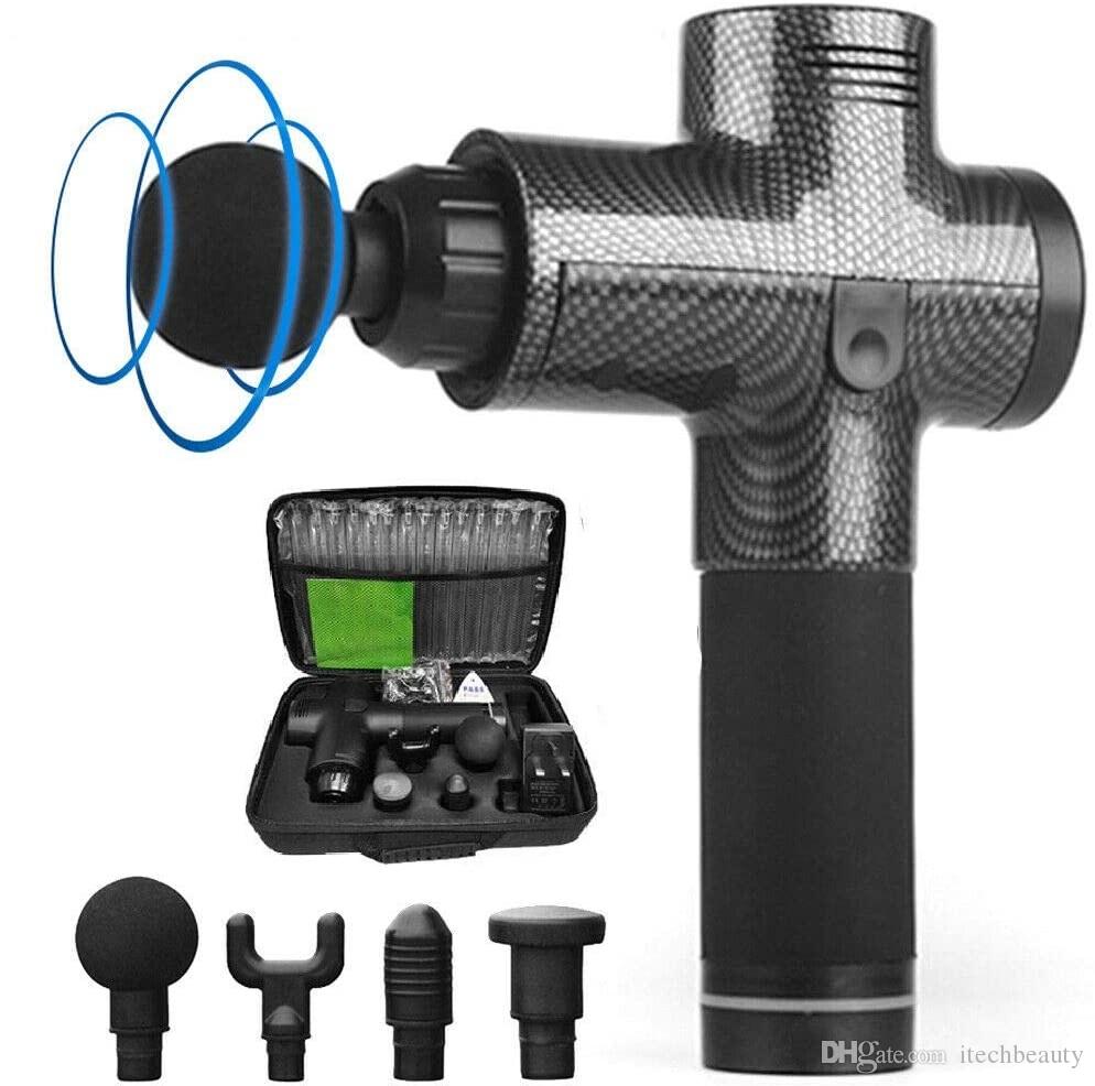 hot sell tissue muscle massage gun sport therapy massage gun body relaxation vibrador theragun pain relief massager machine free shipping-image-531897410