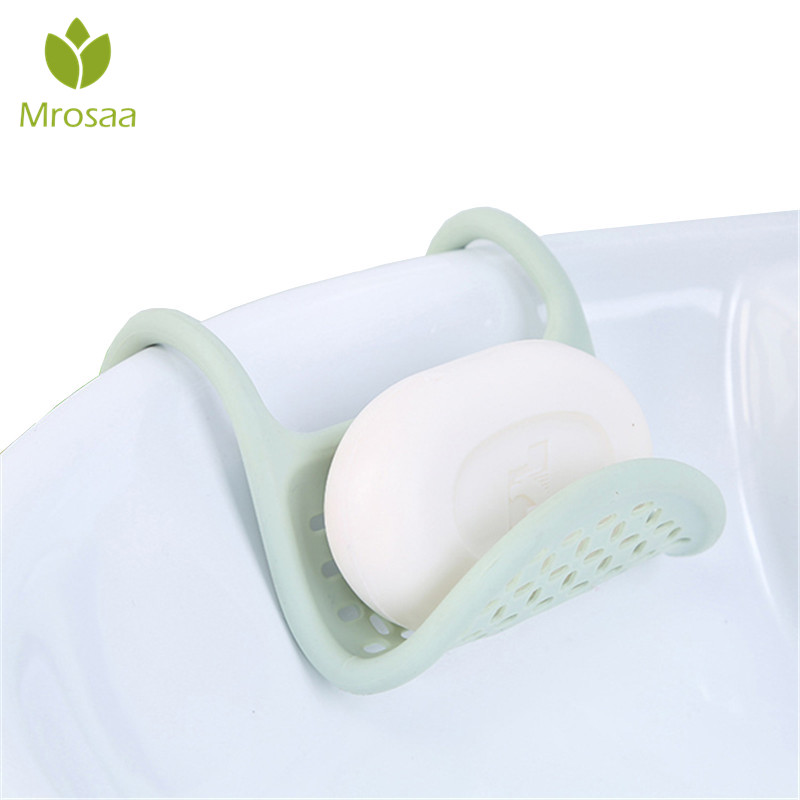 

1 Pcs Mrosaa Faucet Hanging Drain Holder Kitchen Sponge Sink Basket Storage Rack Organizer Bathroom Soap Draining Hanger