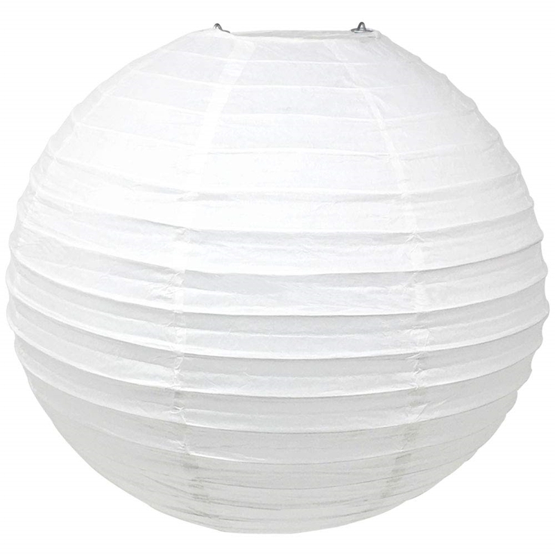 4/" 6/" 8/" 10/" Chinese Paper Lanterns Hanging Ball Lamp Shade Decor 10//15//20//25cm
