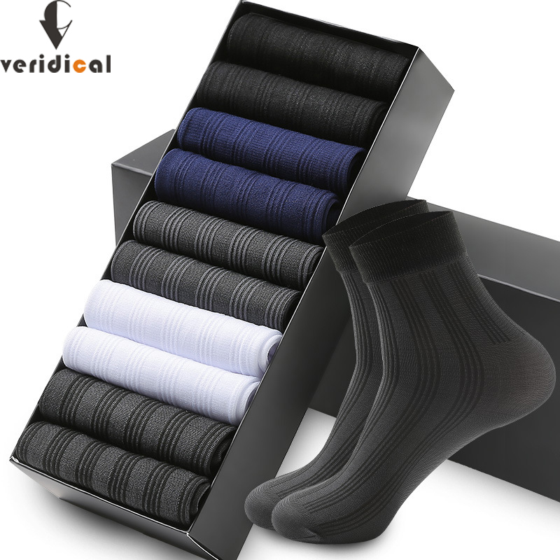 

10Pairs Business Men Silk Socks Tear-resistant Breathable Casual Socks Ultra-thin Coolest Nylon Man Stretchy Stockings, Beige