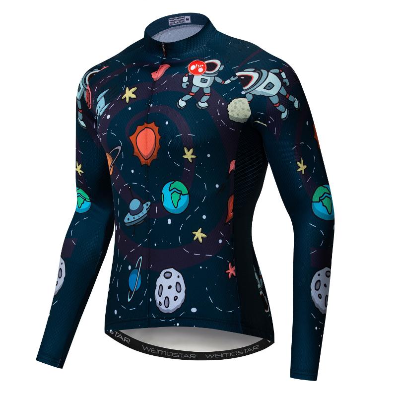 

Weimostar Cycling Jersey Men Gear Winter Autumn Bike Clothing Shirts Long Sleeve Ropa ciclismo MTB Bicycle Jersey Outdoor Wear, Cd5107