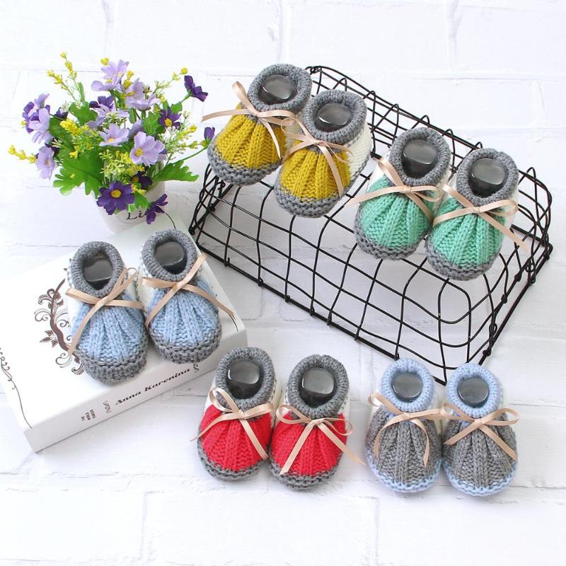 knitted baby booties for sale