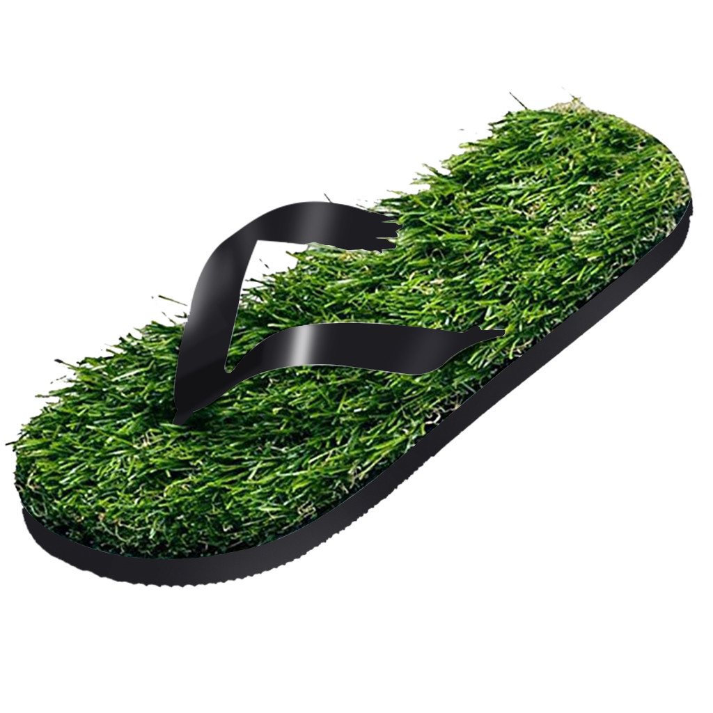 La Personnalit/é De Tongs Herbe Pantoufles Simulation