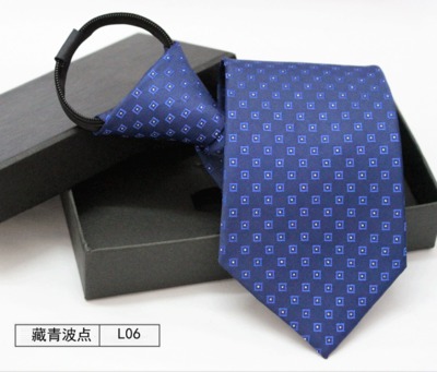 Navy Blue With White Dot