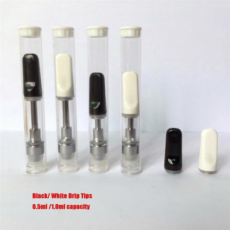 

TH205 Ceramic Plastic Tubes Vaporizer Pen Atomizers Vapehigh Cartridges 0.5ml 1 ml Packaging eCig Cre-C coil Drip atomizer 510 Threa M6T TH210 DANK G5
