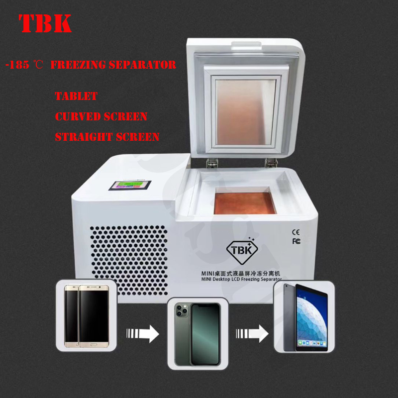 

TBK-578 Professional frozen separating Machine For Samsung Edge For Tablet Screen Refurbishment -185 freezer