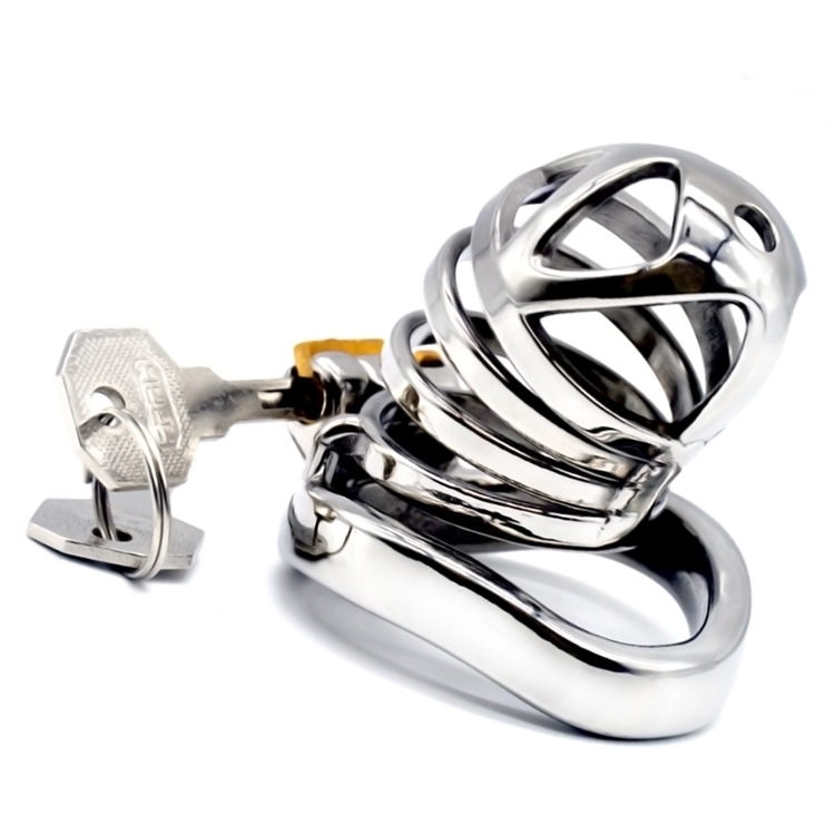 

Male Long Chastity Cage Men's Large Size Stainless Steel Locking Belt Device Hot Selling Sexy Toys DoctorMonalisa CC204-1