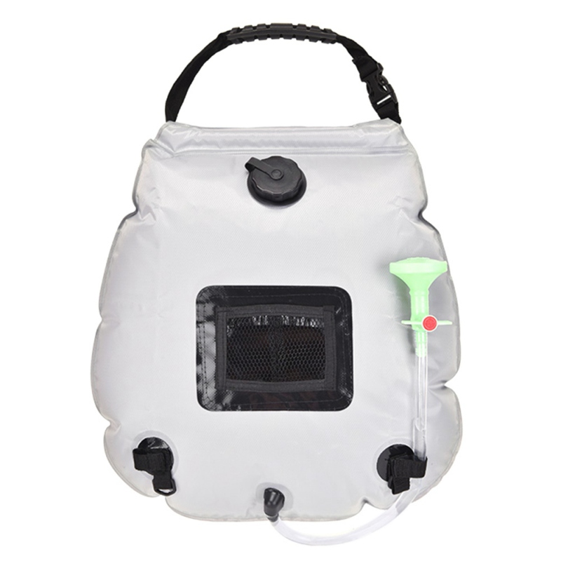 20 L Portable Douche Chauffage Tuyau Sac chauffe-eau solaire Outdoor Camping Randonnée