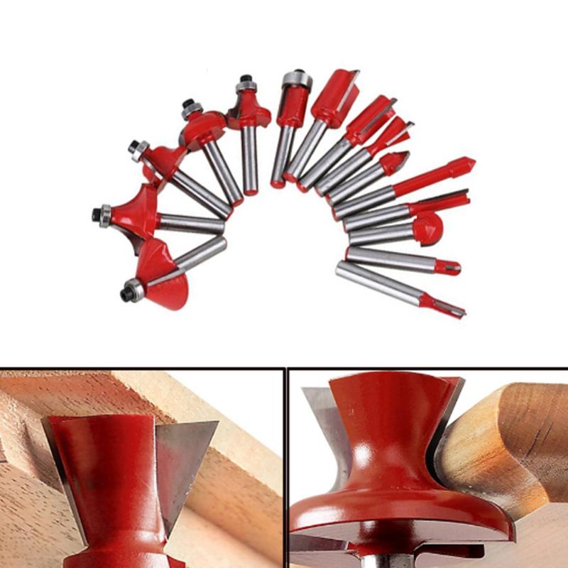 

8mm Shank Trimmer Ceaning Flush Trim Wood Router Bit Straight End Milll Tungsten Milling Cutters For Wood Woodworking Tools