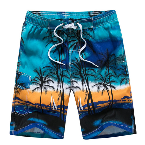 Men Shorts Blue