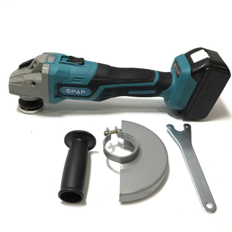

Brushless Cordless Impact Angle 1380W 100-240V Grinder Head Tools Kit Polishing Machine Angular Finishing Grinder