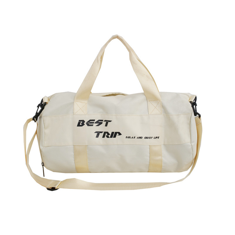 

Fitness bag men's wet and dry separation sports bag female hand-held large-capacity short-distance travel luggage, Black trumpet