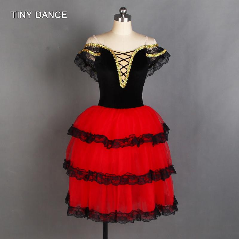 

Off-the-Shoulder Red Spanish Dress for Adult Girls Long Romantic Ballet Tutus Performance Tutu Costumes Ballerina Dresses, Blue